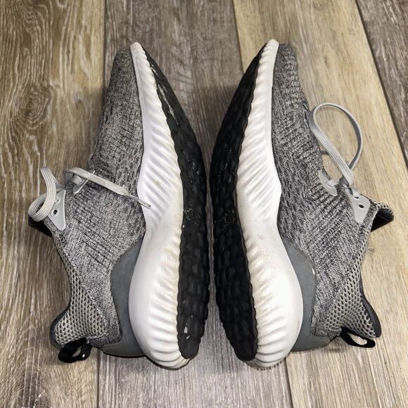 Adidas Mens US Size 7 Alphabounce Gray White Running Athletic Sneaker Shoes - Picture 11 of 12